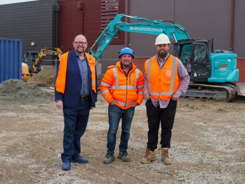 Carpark Construction Begins at Old Rangiora Police Station