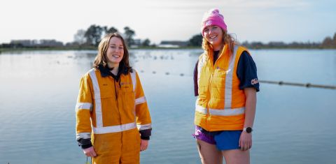 In the Trenches: Young Women Take on Water Work