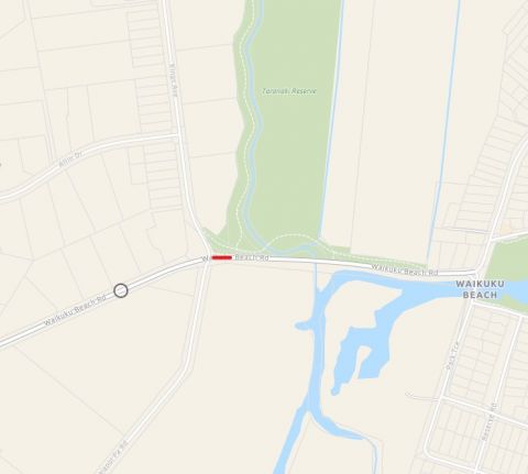 Waikuku Beach Road Now Open