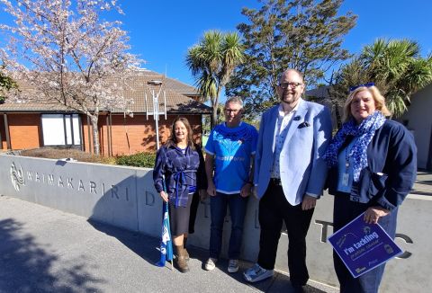 Waimakariri Mayor challenges councils to turn Blue this September