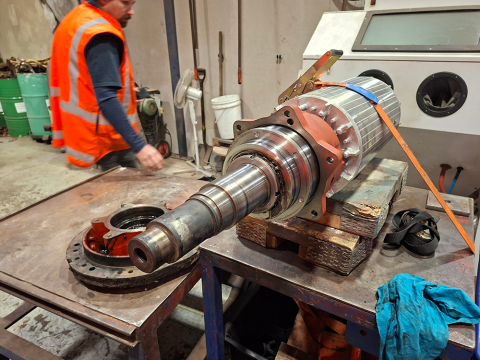 Kaiapoi’s Giant Sewer Pump is Getting a Well-Earned Makeover 