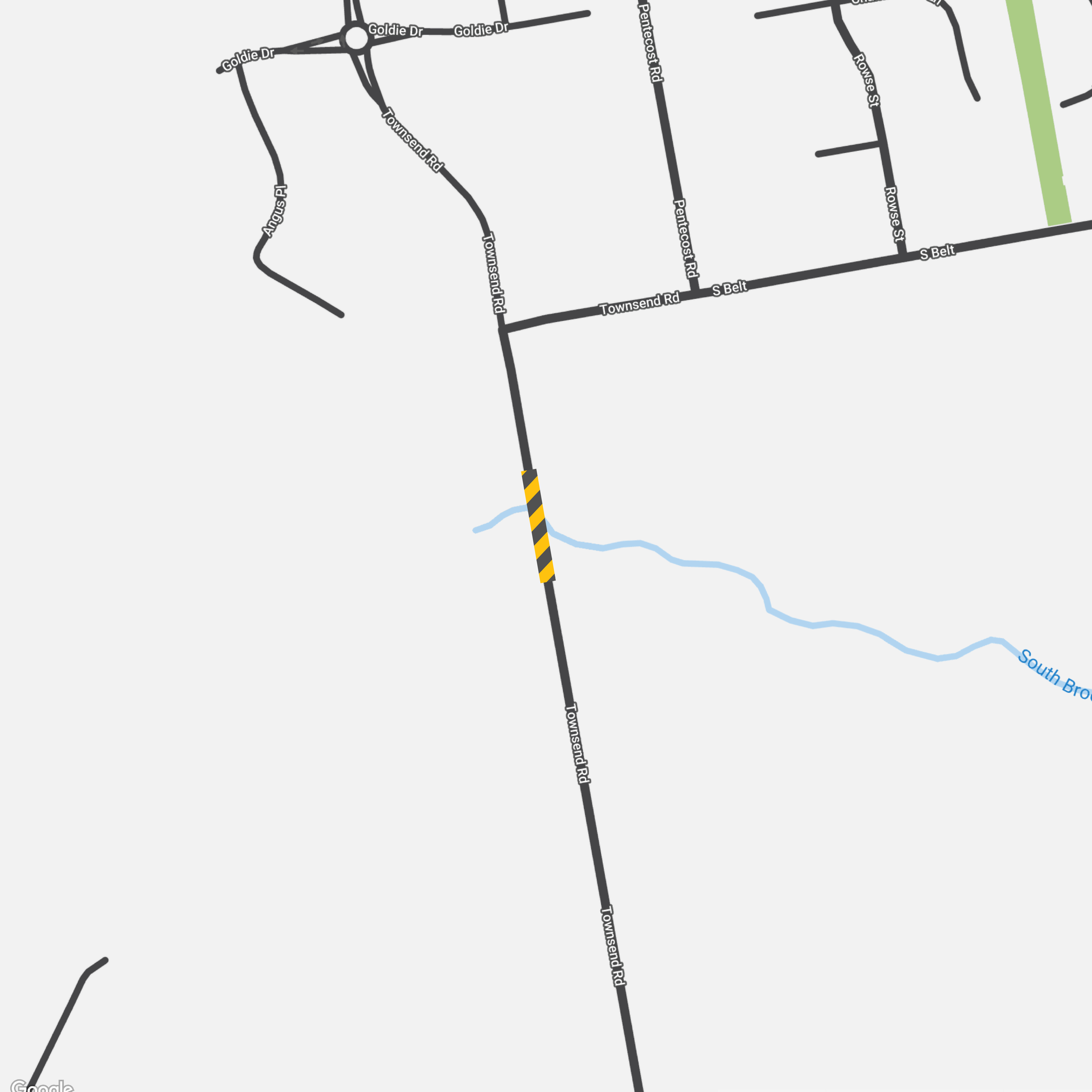 Water Main Undergrounding - Townsend Rd