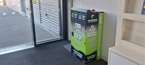 New Kaiapoi drop-off helps tackle battery fire risks